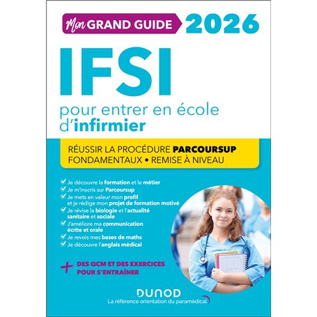 Mon grand guide IFSI 2026 pour entrer en école d'infirmier