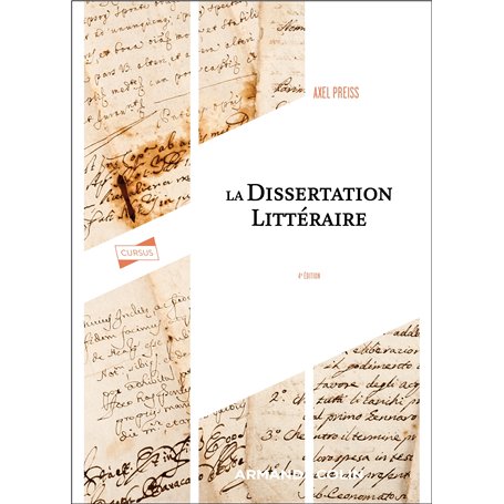 La Dissertation littéraire - 4e éd.