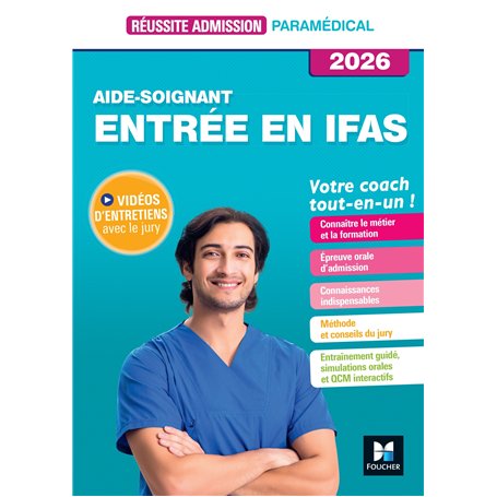 Réussite admission Entrée en IFAS - Aide-soignant 2026