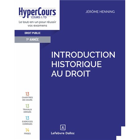 Introduction historique au droit