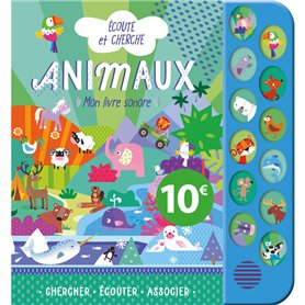 Écoute et cherche - 12 boutons sonores - Animaux Écoute et cherche - 12 boutons sonores - Animaux