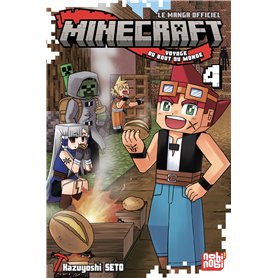 Minecraft, le manga officiel - Voyage au bout du monde T04 Minecraft