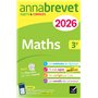 Annales du brevet 2026 - Annabrevet Maths 3e - Nouveau brevet
