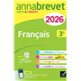 Annales du brevet 2026 - Annabrevet Français 3e - Nouveau brevet
