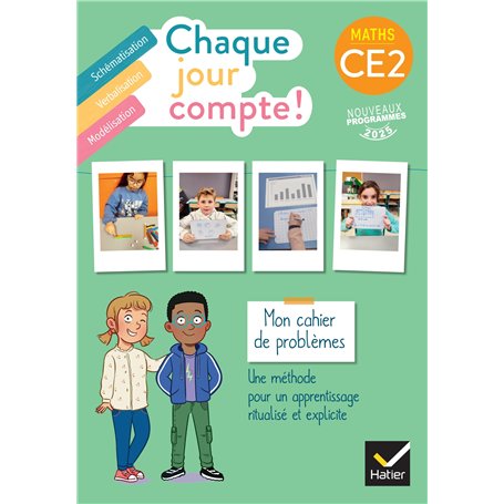 Chaque jour compte - Maths CE2 - Ed. 2025 - Cahier de problèmes