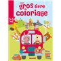 Mon gros livre de coloriage (Bus animaux)