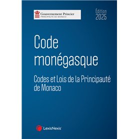 Code monégasque 2025 Code monégasque 2025
