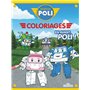 Robocar Poli - Coloriages - En avant