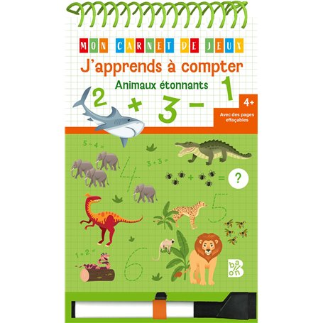J'apprends à compter : Animaux étonnants 4+