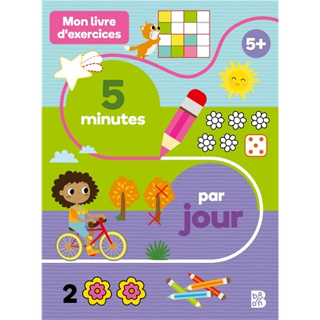 Mon livre d'exercices : 5 minutes / jour 5