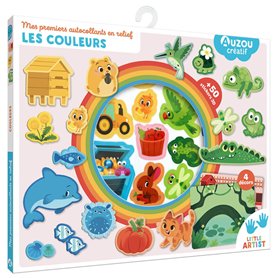 Mes premiers autocollants en relief - les couleurs Mes premiers autocollants en relief - les couleurs