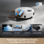 dreame Aqua10 Ultra Roller Complete Robot Aspirateur, Nettoyage Automatique du Rouleau, Évitement d'obstacles de 8 cm, Vidage Au