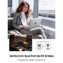 UGREEN Nexode 65W Chargeur USB C Rapide 3 Ports GaN Prise USB C Compatible avec iPhone 16 e Plus Pro Max 15 14 13 12 Galaxy S25