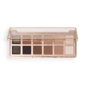 Revolution The Master Icon Matte Nudes Palette – Palette de fards à paupières mats Nude, 12 teintes haute pigmentation, végan et Revolution The Master Icon Matte Nudes Palette – Palette de fards à paupières mats Nude, 12 teintes haute pigmentation, végan et