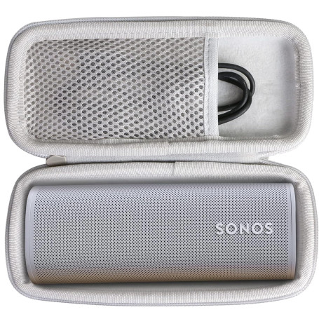 Khanka Étui Rigide Compatible avec l'enceinte Bluetooth Portable étanche Sonos Roam 2 / Sonos Roam/Sonos Roam SL,étui Uniquement