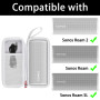 Khanka Étui Rigide Compatible avec l'enceinte Bluetooth Portable étanche Sonos Roam 2 / Sonos Roam/Sonos Roam SL,étui Uniquement