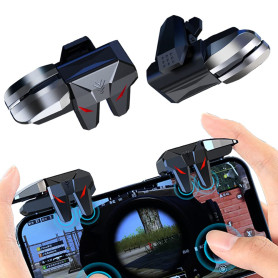 Ozkak Mobile Trigger Controller 4 gâchettes L1R1 L2R2 Manette pour PUBG Telephone Portable Android iPhone iOS Ozkak Mobile Trigger Controller 4 gâchettes L1R1 L2R2 Manette pour PUBG Telephone Portable Android iPhone iOS