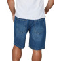 riverso RIVAshton Short en jean pour homme, coupe ample, en coton, couleur unie, bleu, gris, tailles S, M, L, XL, XXL