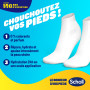 Scholl Masque Pieds Nourrissant à l'Huile de Noix de Coco: Sans parfum ni colorants pour peaux sèches. Chaussettes hydratantes n