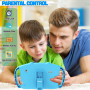ascrecem Tablette Enfants 7 Pouces Tablette Tactile Enfant avec WiFi 2Go RAM 32Go ROM Android Tablette Educative avec Contrôle P