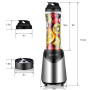 La Rêveuse Mixeur Blender avec 2 Bouteilles BPA-Free Portables de 550ml Mini Blender électrique Multifonctionnel pour Smoothie M