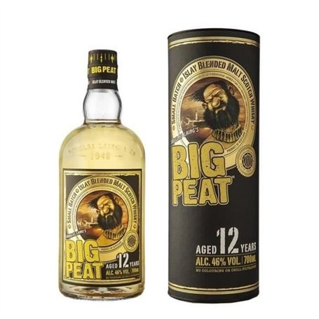 Big Peat - 12 ans - Islay Blended Malt Scotch Whisky - 46