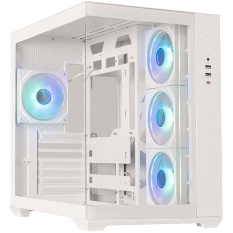 Boitier sans alimentation - BITFENIX AL118 - Cube - Format ATX - Blanc
