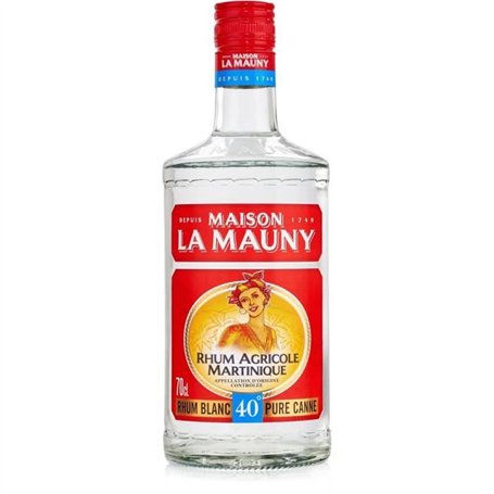 Maison La Mauny - Rhum Blanc Agricole - 40