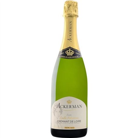 Emilie Ackerman Crémant de Loire Blanc Demi sec