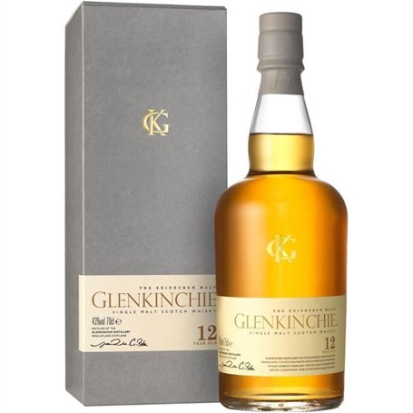 Glenkinchie Single Malt Scotch - Whisky 12 ans - 43