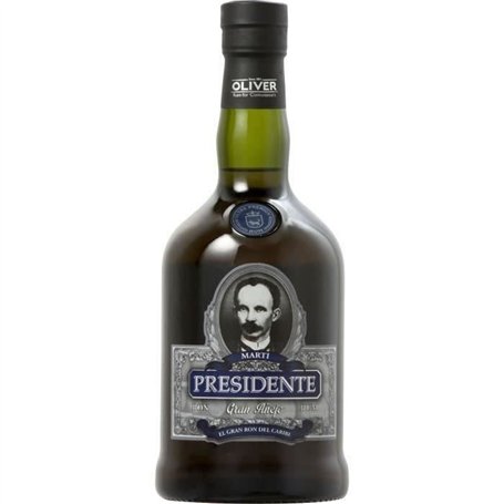 Rhum Presidente Marti Añejo - Rhum vieux - République Dominicaine - 40%vol - 70cl