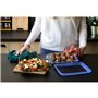 Lot de 3 Boîtes de conservation avec couvercle - PYREX - Zero Plastic - Verre - Rectangulaire - 1,5 L
