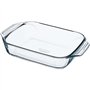 Lot de 4 plats a four - PYREX - Verre - Rectangulaire - 27/31/35/39 cm