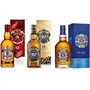 Trio Chiva Regal - 12 - XV et 18 ans - Whisky Ecossais - 40