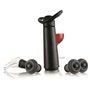 VACUVIN 101770 - Coffret Vacuvin Pompe Concerto + 3 bouchons + 1 anti-gouttes