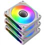 Pack de 3 Ventilateurs - XIGMATEK Infinity G20A - 120 mm - Pour boitier PC - Blanc