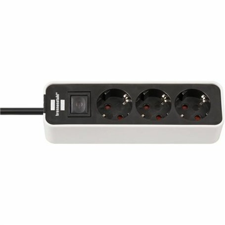 Rallonge 3 prises Schuko avec interrupteur Brennenstuhl Ecolor 3600 W (1