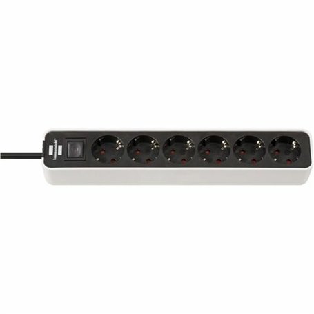Multiprise 6 Prises avec Interrupteur Brennenstuhl 1153260020 3600 W (1