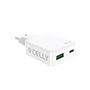 Chargeur mural Celly SLIMTC1C1A45WWH Blanc 45 W