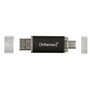 Clé USB INTENSO Twist Line 256 GB Anthracite (2 Unités)