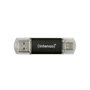 Clé USB INTENSO Twist Line 256 GB Anthracite (2 Unités)