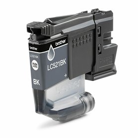 Cartouche d'encre originale Brother LC521BK Noir Cartouche d'encre originale Brother LC521BK Noir