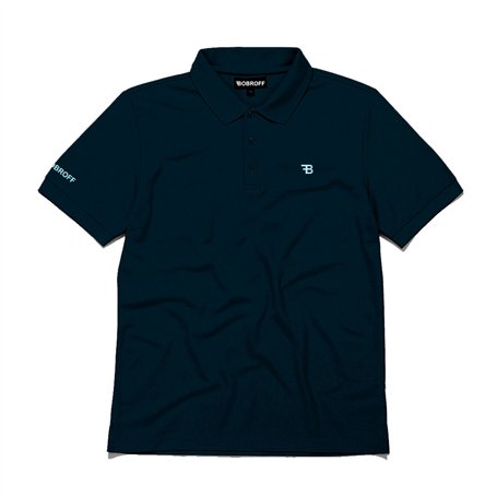 Polo à manches courtes homme Bobroff Navy