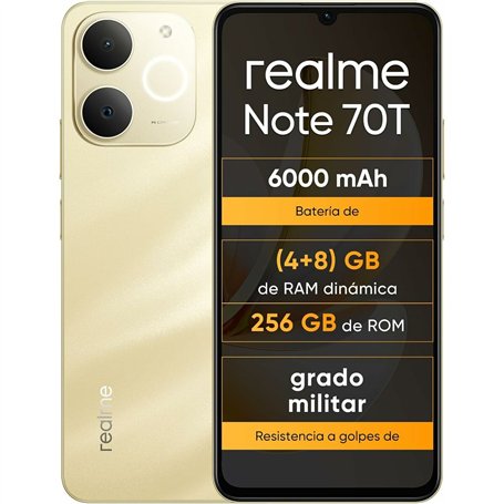 Smartphone Realme NOTE 70T 4 GB RAM 256 GB 6