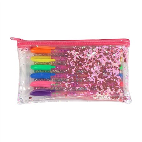 Ensemble de Stylos Barbie fuchsia