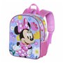 Cartable 3D avec roulettes Minnie Mouse Spring Rose