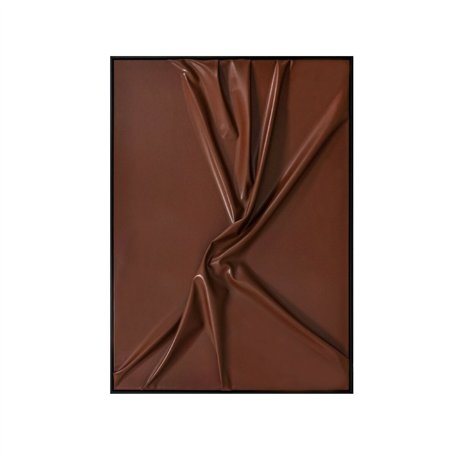 Cadre Home ESPRIT Rouge Abstrait Moderne Avec relief 103 x 4 x 143 cm