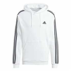 Sweat à capuche homme Adidas 3S Fl Hd Blanc XL Sweat à capuche homme Adidas 3S Fl Hd Blanc XL