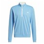 Sweat sans capuche homme Adidas Lightweight Half-Zip Bleu Eau L