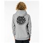 Sweat à capuche homme Rip Curl Wetsuit Icon Gris
